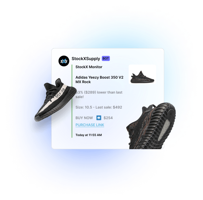 Discord webhook screenshots